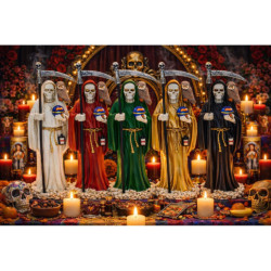 Set 5 Santa Muerte