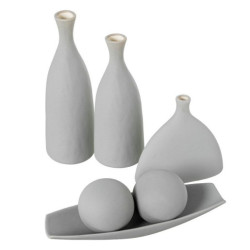 Set 2 bolas gris claro