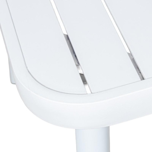 Mesa exterior blanco