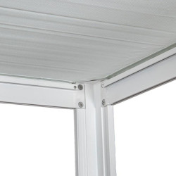 Cama balinesa blanco y gris