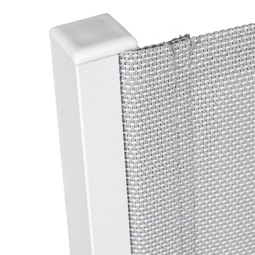 Silla blanco y gris