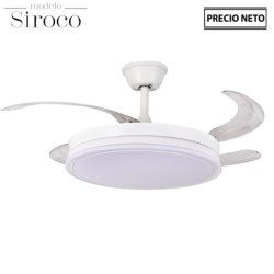 Ventilador siroco blanco