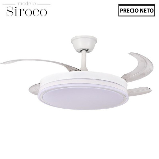 Ventilador siroco blanco