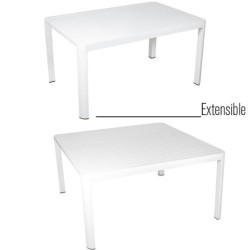 Mesa extensible blanco