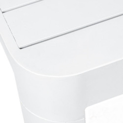 Mesa extensible blanco