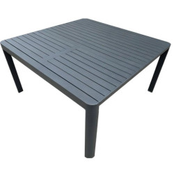 Mesa extensible antracita