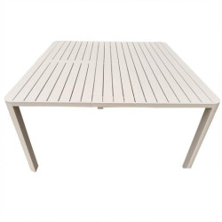 Mesa extensible crema