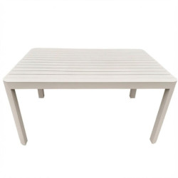 Mesa extensible crema