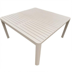 Mesa extensible crema