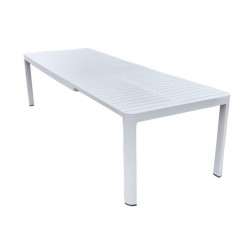 Mesa extensible blanco
