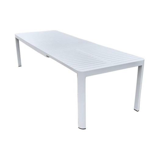 Mesa extensible blanco