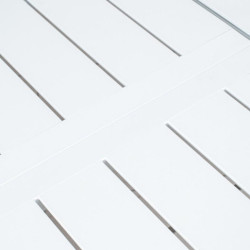 Mesa extensible blanco