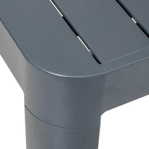 Mesa extensible antracita
