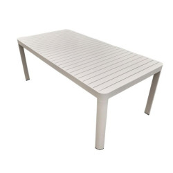 Mesa extensible crema