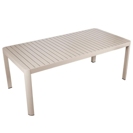 Mesa extensible crema