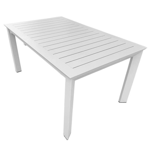 Mesa extensible blanco