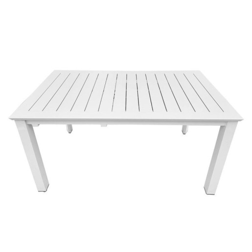 Mesa extensible blanco