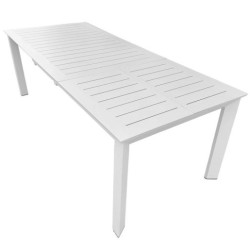 Mesa extensible blanco
