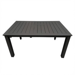 Mesa extensible antracita
