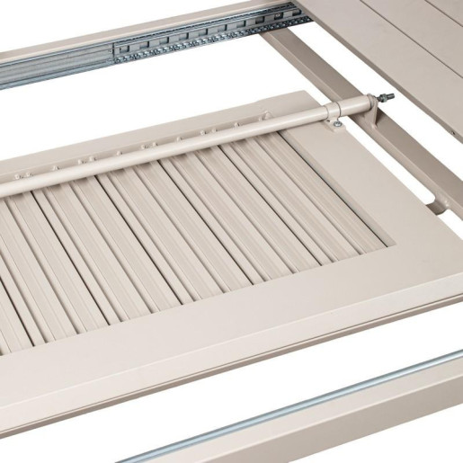 Mesa extensible crema