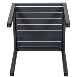 Mesa auxiliar antracita