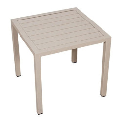 Mesa auxiliar crema