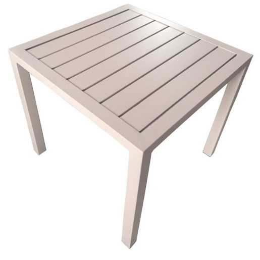 Mesa auxiliar crema