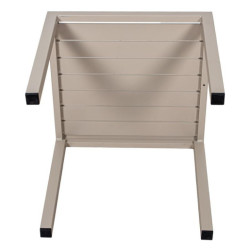 Mesa auxiliar crema