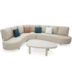 Set sofa, mesa y topo