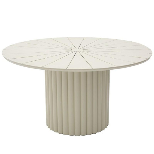 Mesa comedor exterior topo