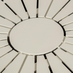 Mesa comedor exterior topo