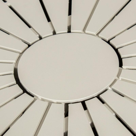 Mesa comedor exterior topo