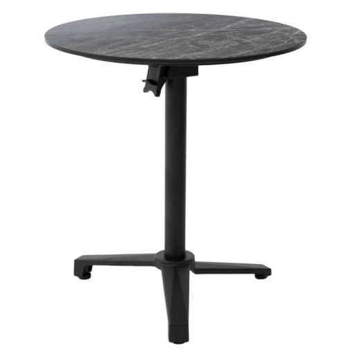 Mesa auxiliar exterior negro