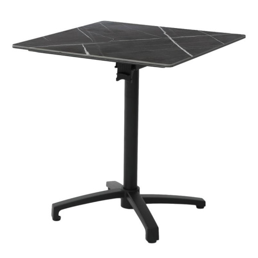Mesa auxiliar exterior negro