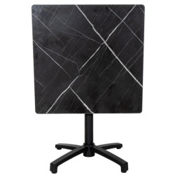 Mesa auxiliar exterior negro