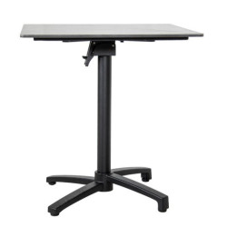 Mesa auxiliar exterior negro