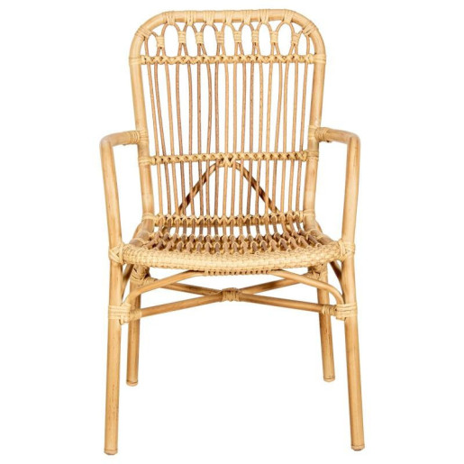 Silla exterior natural