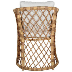 Silla exterior natural