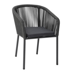 Silla exterior negro