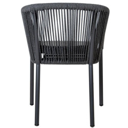 Silla exterior negro