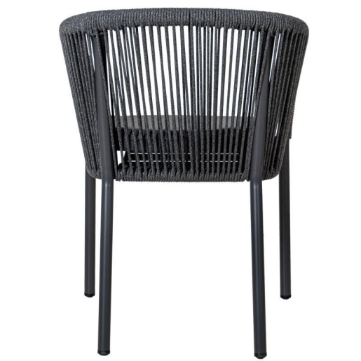 Silla exterior negro