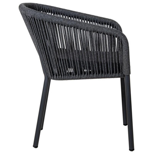 Silla exterior negro