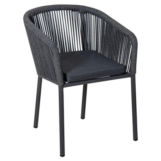 Silla exterior negro