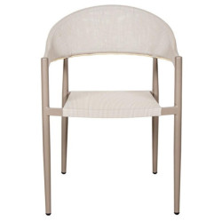 Silla exterior natural
