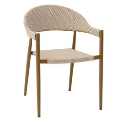Silla exterior natural