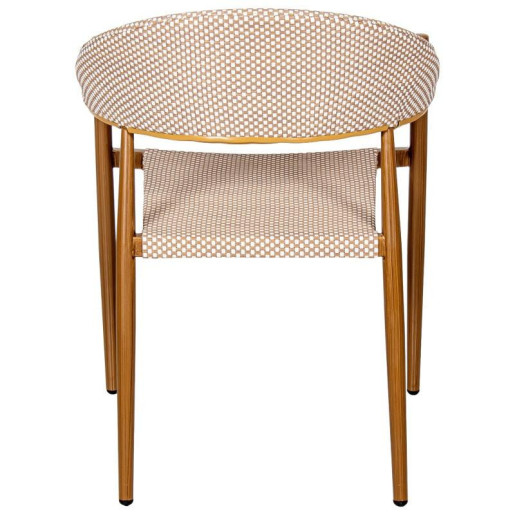 Silla exterior natural