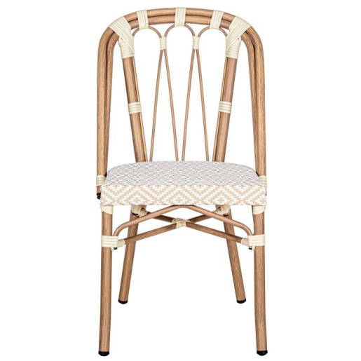 Silla exterior beige
