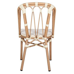 Silla exterior beige