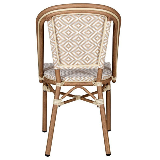 Silla exterior beige