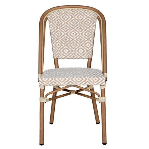 Silla exterior beige